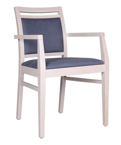CASSALLO® Fauteuil CRISTIANA EE CB - Meilleure vente, élégamment fabriqué en bois de hêtre massif et personnalisable