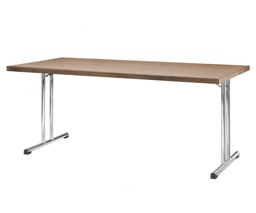 KONGRESS H-40 Table Pliable avec Matériaux Robustes et Mécanisme de Pliage Simple
