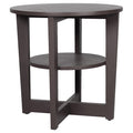 CASSALLO® Table d'appoint CARTER 200 ronde - apparence élégante, hêtre massif, disponible en 4 tailles avec différentes teintes