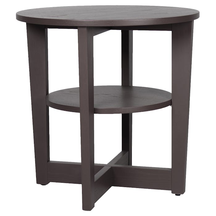 CASSALLO® Table d'appoint CARTER 200 ronde - apparence élégante, hêtre massif, disponible en 4 tailles avec différentes teintes
