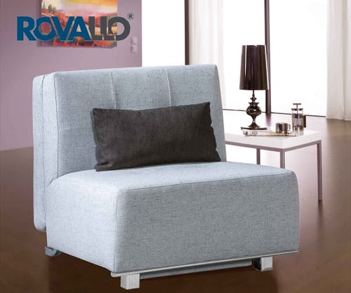 ROVALLO® Fauteuil-lit GISELLE - se transforme en un lit confortable d'un simple geste
