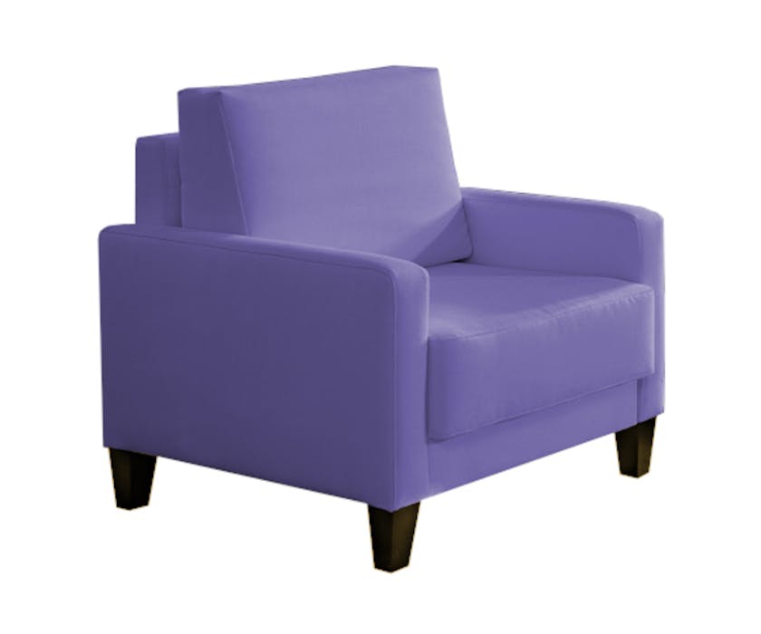 Fauteuil ANNA - design intemporel, haute capacité de charge et rembourrage confortable avec des tissus de meubles de haute qualité au choix