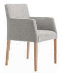 Fauteuil MISS A en bois de hêtre massif et disponible en différentes couleurs de bois