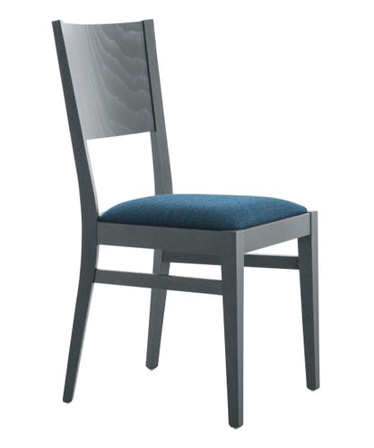 Chaise SONJA - personnalisez-la selon vos souhaits avec des tissus d'ameublement et des teintures de haute qualité