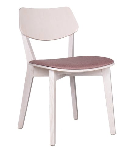 CASSALLO® Chaise MYRANDA EST PL - design exquis en bois de hêtre massif et disponible en différents tissus