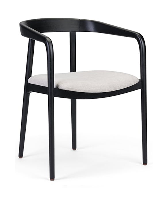 CASSALLO® Fauteuil NUR CB - design exquis en bois de hêtre massif et disponible en différents tissus