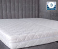 Matelas à ressorts ensachés 7 zones BARI 18 hypoallergénique lavable à 30°C confort de sommeil exceptionnel