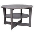 CASSALLO® Table d'appoint CARTER 100 ronde - apparence élégante, hêtre massif, disponible en 4 tailles et dans différentes teintes