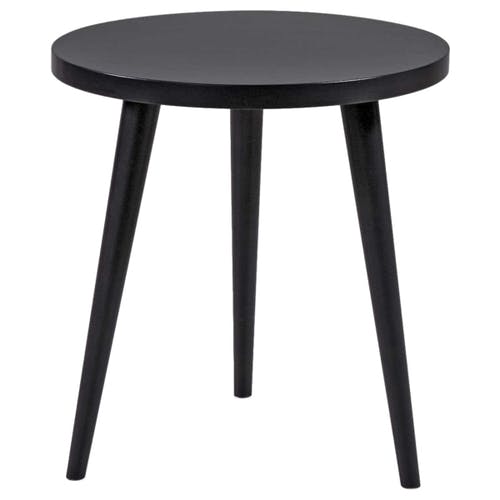 CASSALLO® Table d'Appoint GOMO SIDE RED Hauteur 55 cm ronde disponible en 4 tailles et différentes teintes