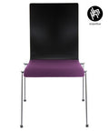 Chaise de Conférence CADDY avec Coussin - chaise empilable multifonctionnelle, design attrayant dans de nombreuses couleurs
