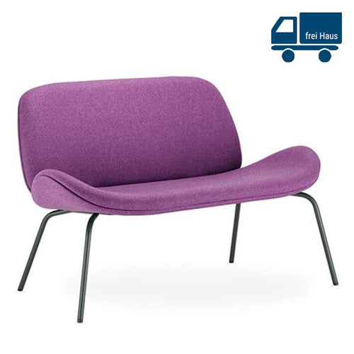 Canapé TILKKA en contreplaqué de hêtre à 8 couches et structure en acier dans de nombreuses couleurs