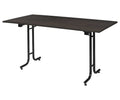 Table Pliable MELAMIN 22 avec cadre en acier breveté tout autour et 2 pieds en T