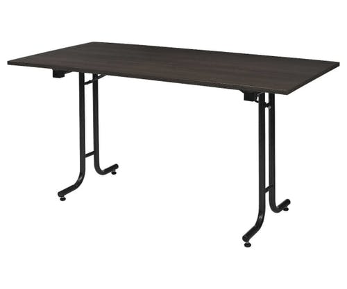 Table Pliable MELAMIN 22 avec cadre en acier breveté tout autour et 2 pieds en T