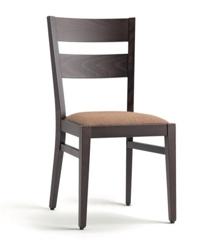 Chaise SILAS - personnalisez-la selon vos souhaits avec des tissus d'ameublement et des teintures de haute qualité