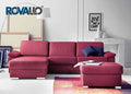 ROVALLO® Canapé-lit d'angle NOBILIS avec ottomane