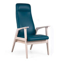 Fauteuil relax KYARA H120 MAD avec des tissus d'ameublement résistants