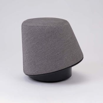 CASSALLO® Tabouret de design BUZZ - personnalisez-le selon vos préférences avec des tissus d'ameublement et des teintures de haute qualité
