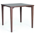 CASSALLO® Table de Restaurant TESS QUAD - design élégant, carrée disponible en 3 tailles et différentes teintes