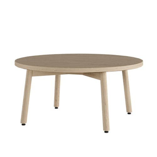 CASSALLO® Table d'appoint TAPE SIDE RED ronde - design élégant, hêtre massif, disponible en 2 hauteurs, 3 tailles et de nombreuses teintes.