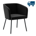 Fauteuil HELLO avec accoudoir, cadre en tube d'acier et revêtements robustes dans de nombreuses couleurs