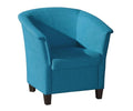 Fauteuil IRIS - design intemporel, haute capacité de charge et rembourrage confortable avec des tissus de meubles de haute qualité au choix