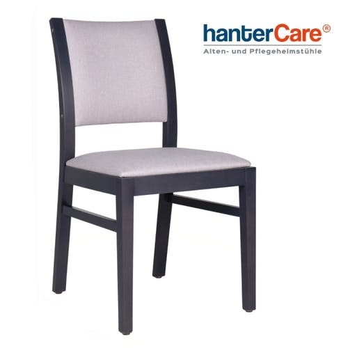 Fauteuil pour seniors KATIA EST en bois de hêtre avec rembourrage résistant pour établissements de soins et hôtels