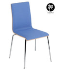 Chaise de conférence CAFE 7 avec coussin continu - ergonomiquement conçu et durable