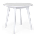 CASSALLO® Table de restaurant PIXIE RED - ronde en bois de hêtre massif disponible en 4 tailles et de nombreuses teintes