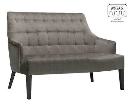 CASSALLO Canapé design DAKOTA 02 DOUBLE en bois massif et suspension Nosag