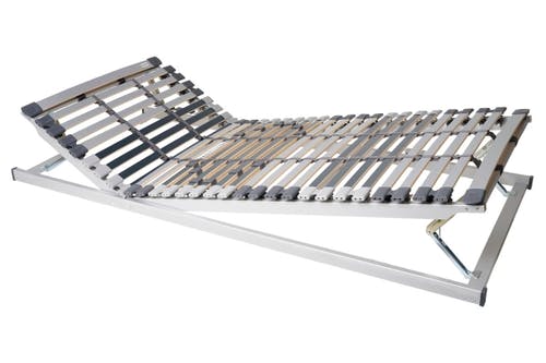 Lattenrost HANTERFLEX MZV K&F XXL tête et pied réglables, 30 lattes, réglage de la dureté à 6 niveaux, jusqu'à 200 kg max.