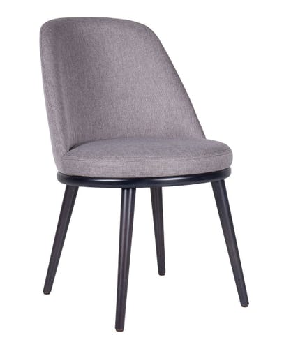 CASSALLO® Chaise AUDREY XL fabriquée en bois de hêtre de haute qualité avec un large choix de tissus d'ameublement et de teintures.