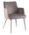 CASSALLO® Fauteuil KELLY 04 MAPLE - en hêtre avec un revêtement rembourré robuste pour soins et hôtel