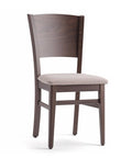 Chaise MARI - classique et simple avec un large choix de tissus d'ameublement et de teintures