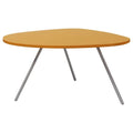 CASSALLO® Table Rénale BLADE Hauteur 45cm 71x115cm - design élégant avec cadre en métal et plateau de table en HPL