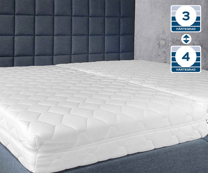 Matelas à ressorts ensachés Wende 7 zones de confort PARMA 19, ajustement corporel optimisé et excellent confort de sommeil