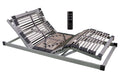 Sommier électrique HANTERFLEX PREMIUM MZV K&F, partie tête et pied réglable, 44 lattes, réglage de la dureté à 9 niveaux