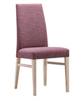 CASSALLO® Chaise ALIEN DAN - chaise de restaurant robuste en bois de hêtre et en tissus et simili cuir de haute qualité