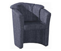 Fauteuil LOUIS - design intemporel, haute capacité de charge et rembourrage confortable avec des tissus de meubles de haute qualité au choix