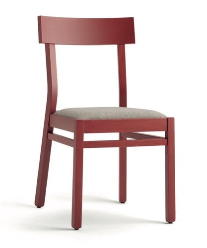 Chaise ITALIA I - classique et simple avec un large choix de tissus d'ameublement et de teintures