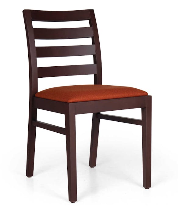 CASSALLO® Chaise de Restaurant CRISTIANA 4 TAB - classique et simple avec un large choix de tissus d'ameublement et de teintures