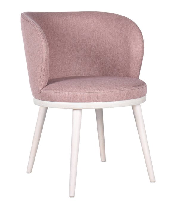 CASSALLO® Fauteuil AUDREY CB - classique et épuré avec un large choix de tissus d'ameublement et de teintes