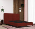 Lit boxspring PALERMO 20 avec tête de lit CUBE - conçu de manière stable et luxueuse, disponible en différentes tailles et couleurs.
