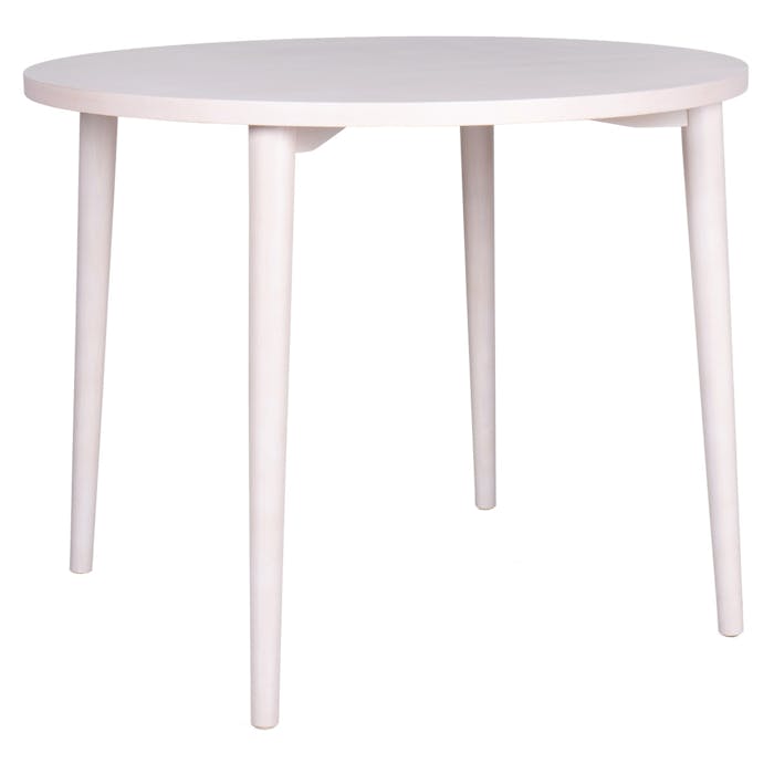 CASSALLO® Table GOMO DINING RED – ronde, en bois de hêtre massif, disponible en 4 tailles et de nombreuses teintes.