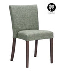 CASSALLO® Chaise Empilable DANUBIO BX EMP - une chaise élégante en bois de hêtre massif et en tissus d'ameublement de haute qualité