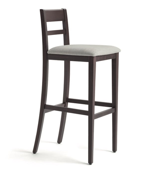 Tabouret de bar CORINNE BAR - personnalisez-le selon vos préférences avec des tissus d'ameublement et des teintures de haute qualité