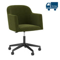 Fauteuil Pivotant ATHENA ST33 avec Roues - Confort et Style dans une Variété de Couleurs et de Tissus