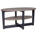 CASSALLO® Table d'Appoint CARTER 300 ovale - apparence élégante, hêtre massif, disponible en 2 tailles et dans différentes teintes