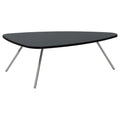 CASSALLO® Table Rénale BLADE Hauteur 38cm 68x115cm - qualité supérieure avec cadre en métal et plateau de table en HPL