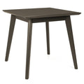CASSALLO® Table de Restaurant PIXIE QUAD - apparence élégante, carrée disponible en 4 tailles et différentes teintes