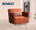 ROVALLO® Fauteuil-lit VALERIE avec accoudoirs pour le confort et la fonctionnalité disponible en différentes couleurs